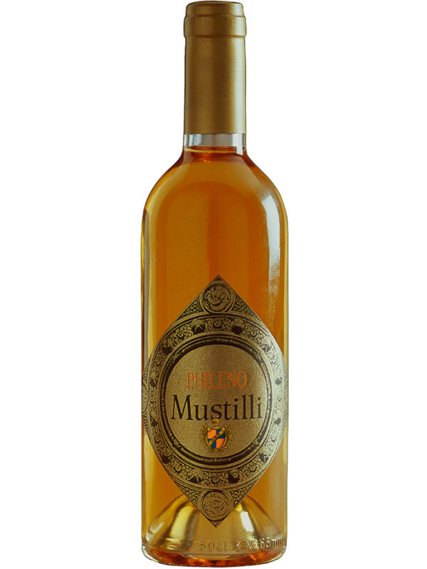 foto bottiglia vino passito Phileno Mustilli